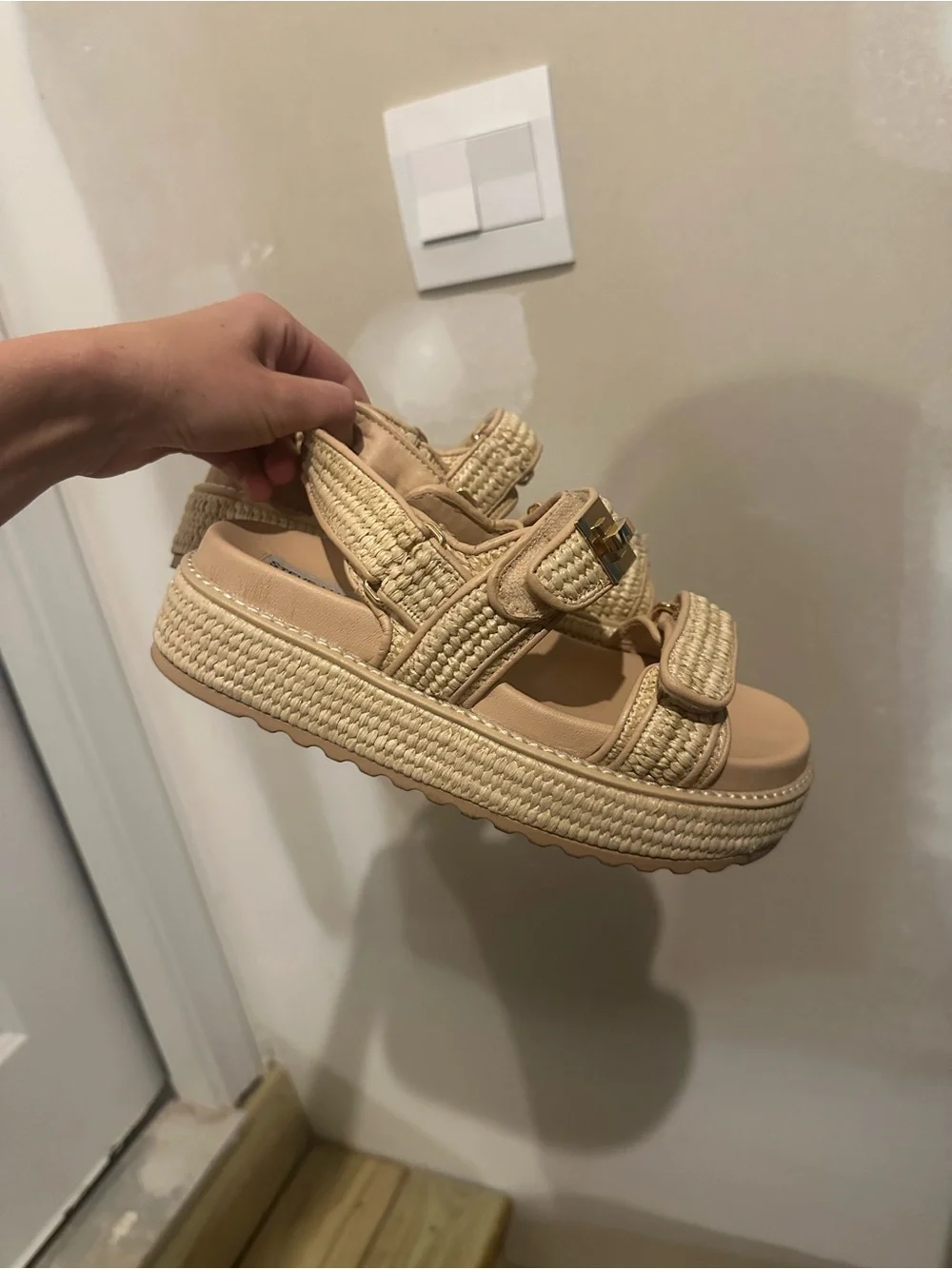 Steve Madden tone chunky footbed